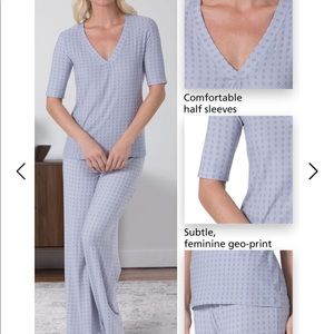 Pajamagram naturally nude pajamas in blue.